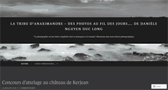 Desktop Screenshot of latribudanaximandre.com